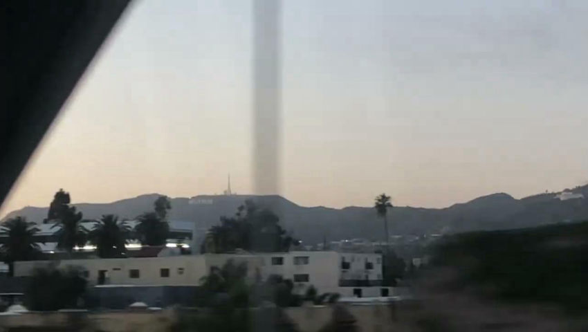 Seeing the Hollywood Sign for the First Time