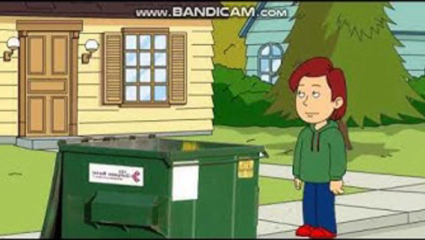 Caillou Throws Rosie In A Dumpster/Grounded
