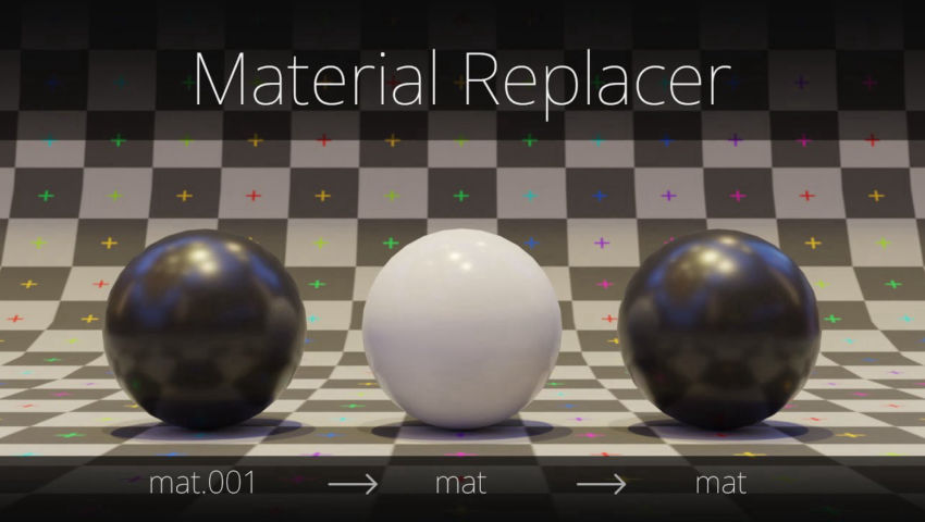 Material Replacer - Blender 3.5 Addon