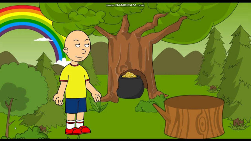 Caillou Steals A Pot Of Gold/Grounded