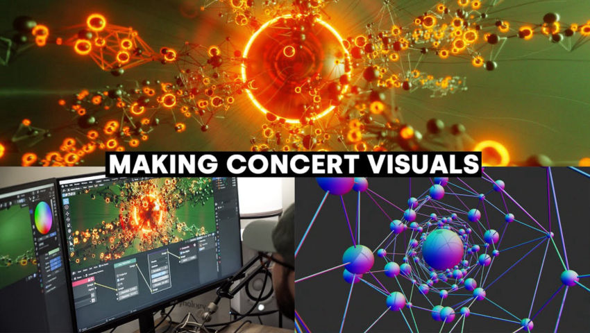 Making Visuals for Concerts in Blender (Motion Graphics)