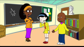 Little Bill Scares Kiku in Class and Gets Grounded by African Vulture