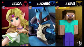 Smash of the Day - Zelda VS Lucario VS Steve - Super Smash Bros Ultimate - November 20, 2023 by Jagoe