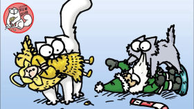 A Total Christmas Dinner Disaster! - Caturday Film Club by Simon's Cat