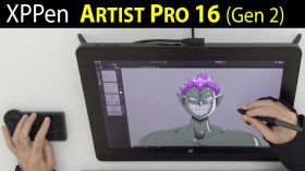 XPPen Artist Pro 16 (Gen 2) - REVIEW by a Professional Animator!  @XPPen +    @AnimatorME.official by Alon Dan