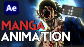 How to Make Manga Animations | After Effects by Landberry
