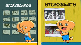 Storyboards VS StoryBEATS by Toniko Pantoja
