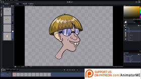 Nerdy Nerd 🤓 Made with @AnimatorME.official 💛#AnimatorME (2D Animation Software) by Alon Dan