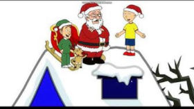 Caillou Shoves Santa/Grounded by African Vulture