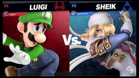 Smash of the Day - Luigi VS Sheik - Super Smash Bros Ultimate - November 10, 2023 by Jagoe