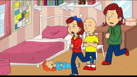 Caillou Beats Up Rosie/Grounded by African Vulture