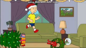 Caillou Takes Down The Christmas Decorations/Grounded by African Vulture