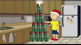 Caillou Drinks All The Cranberry Sprites/Grounded by African Vulture