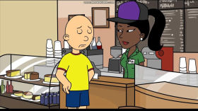 Caillou Gets Banned From Starbucks by African Vulture